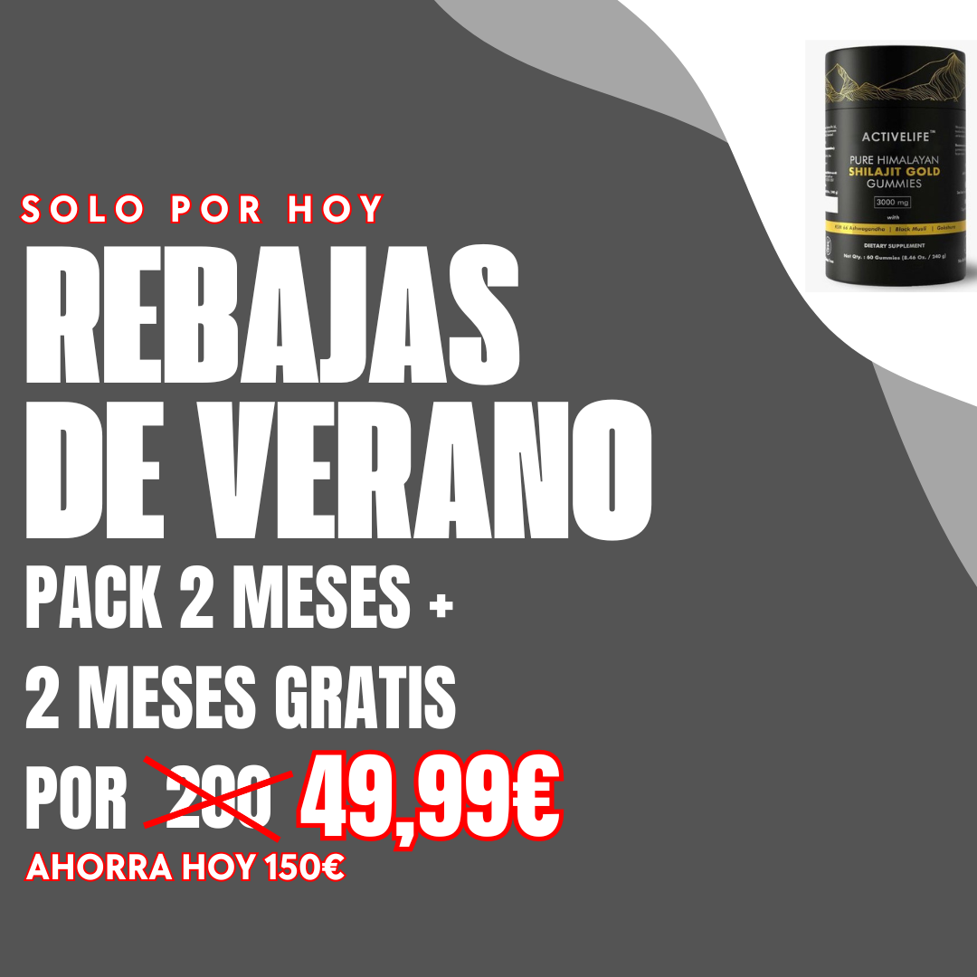 Caramelos de shilajit Puro - Aumenta x10 tu energía y bienestar