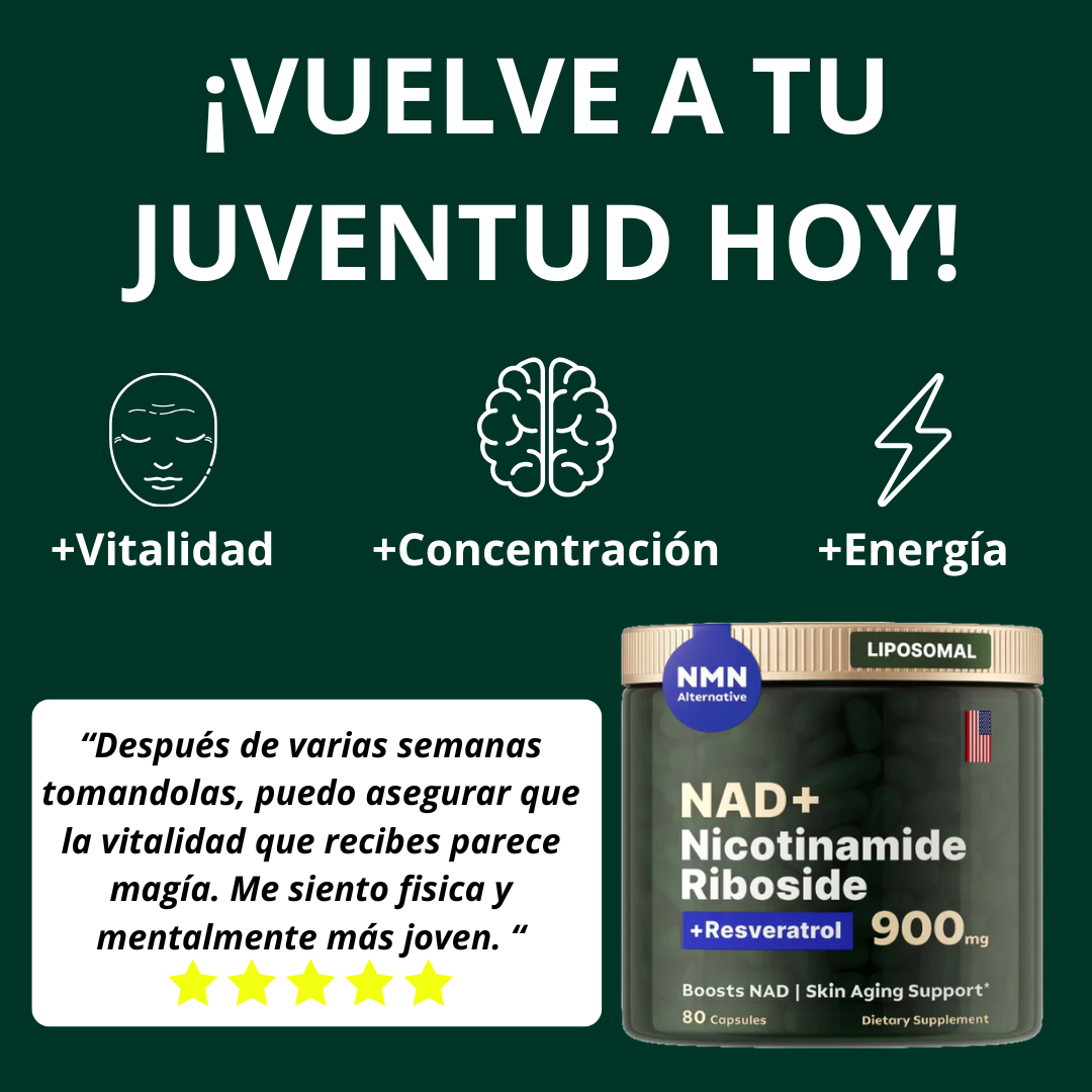 NAD+ Vitamina contra la vejez