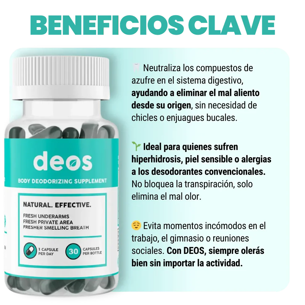 DEOS - DESPIDETE DEL MAL OLOR CORPORAL