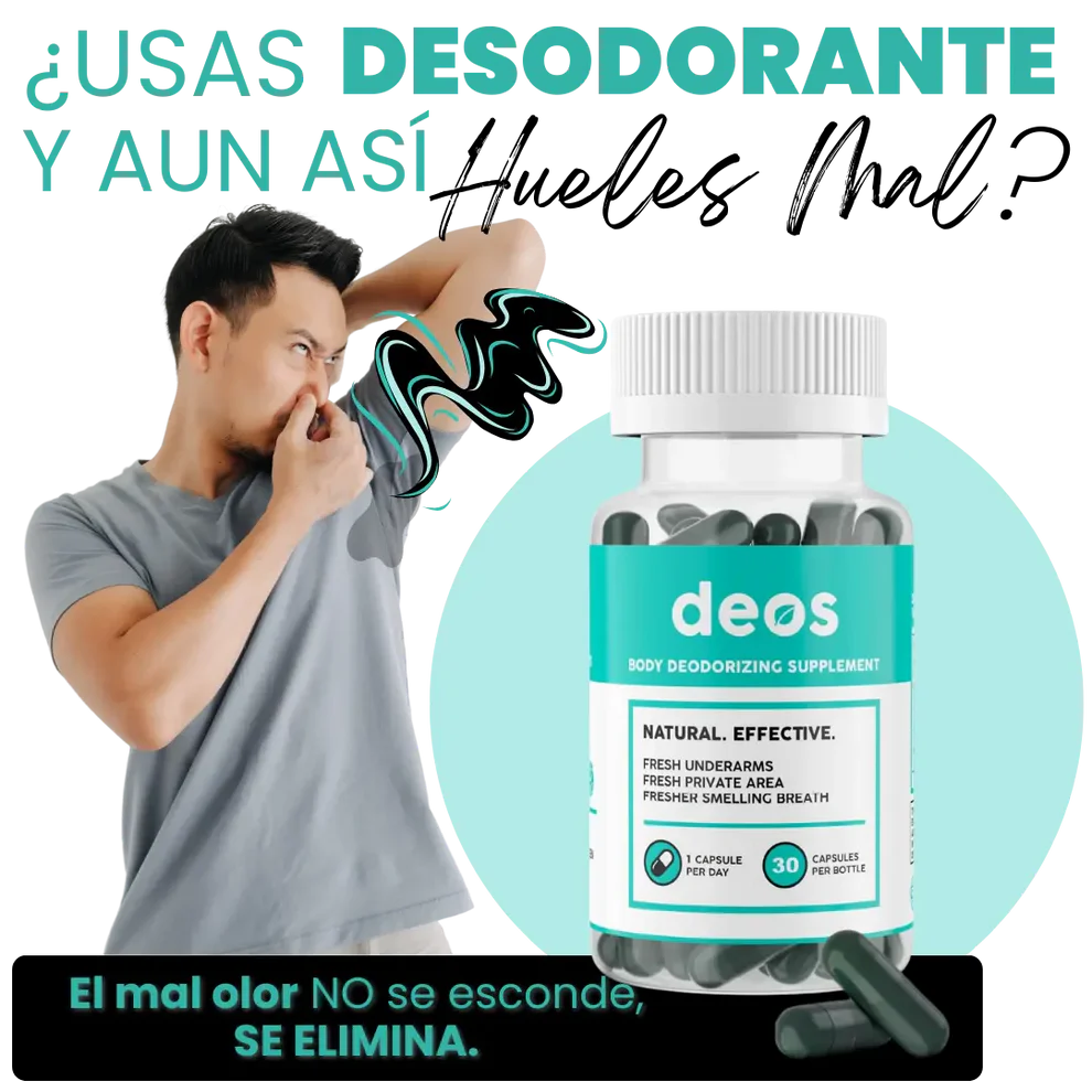 DEOS - DESPIDETE DEL MAL OLOR CORPORAL