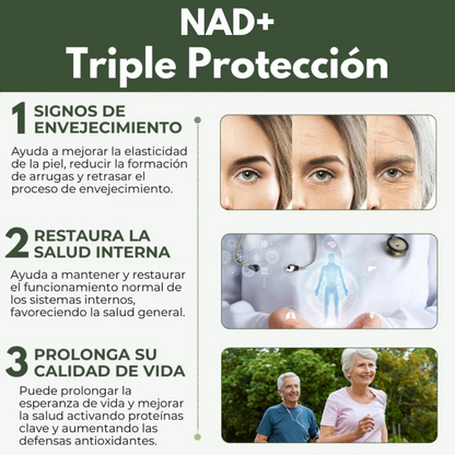 NAD+ La mejor solución contra la vejez