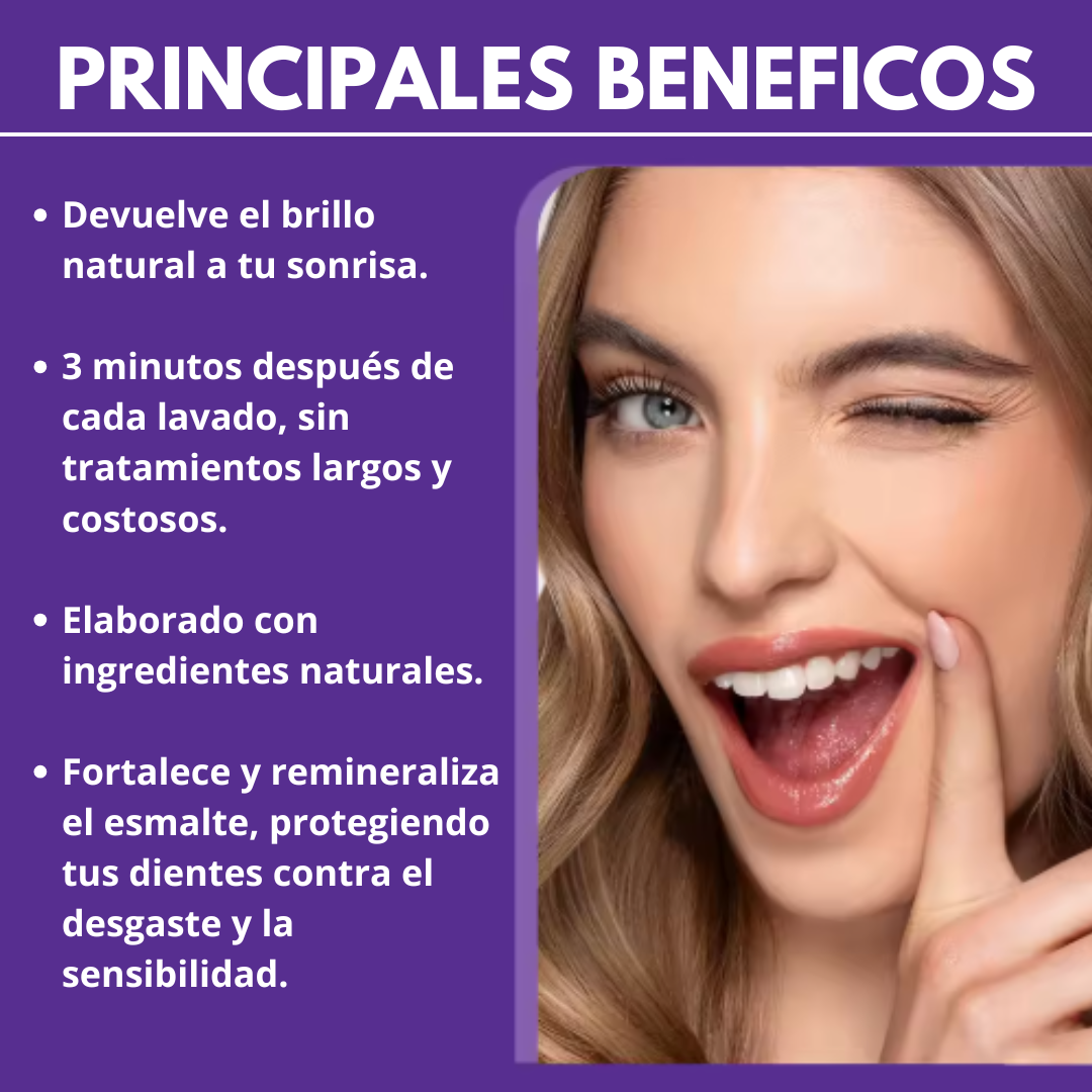 EELHOE - Polvo blanqueador dental