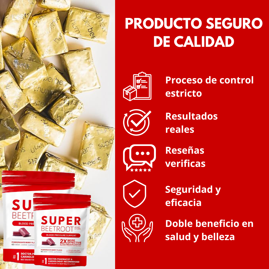 SUPER BEETROOT - EL SUPLEMENTO Nº1 PARA EL BIENESTAR NATURAL