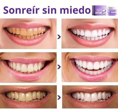 EELHOE - Polvo blanqueador dental